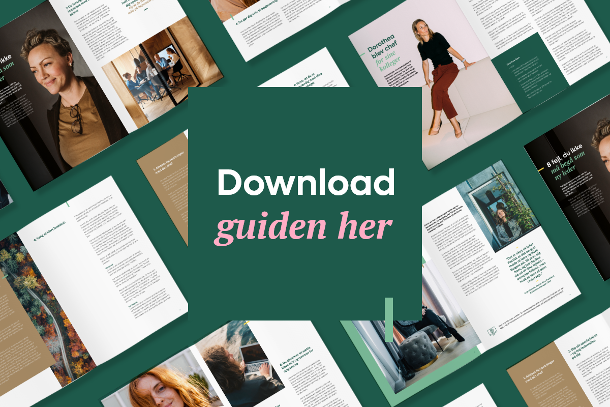 Dit første lederjob