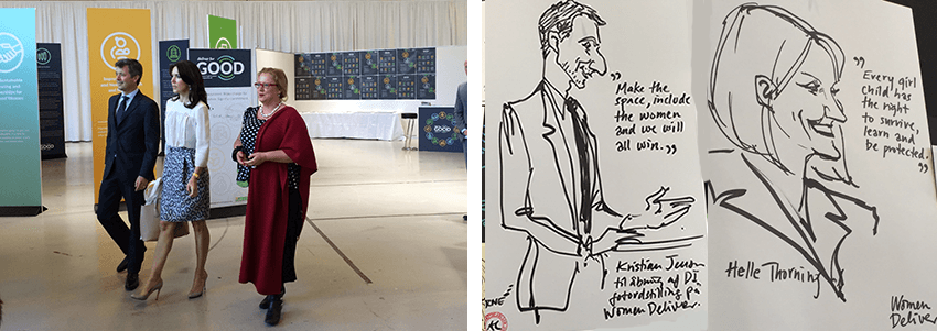 Women Deliver Leadership, Kronprinsesse