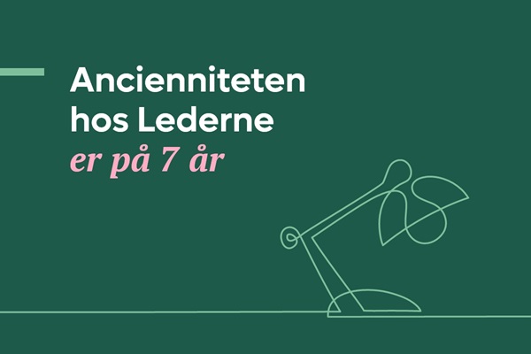 Ancienniteten hos Lederne er på 5,3 år | Karriere i Lederne
