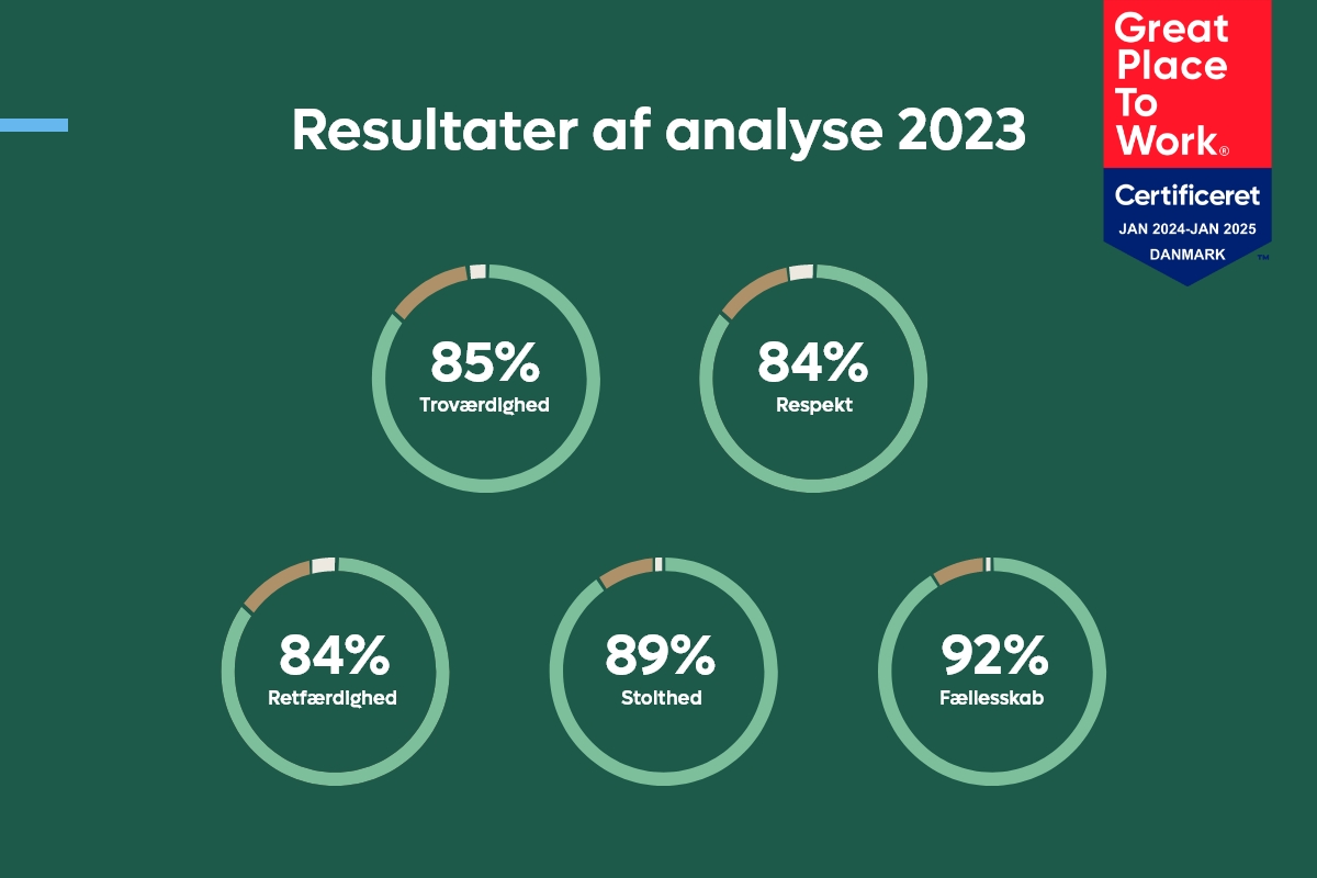 Great place to work resultater | Lederne