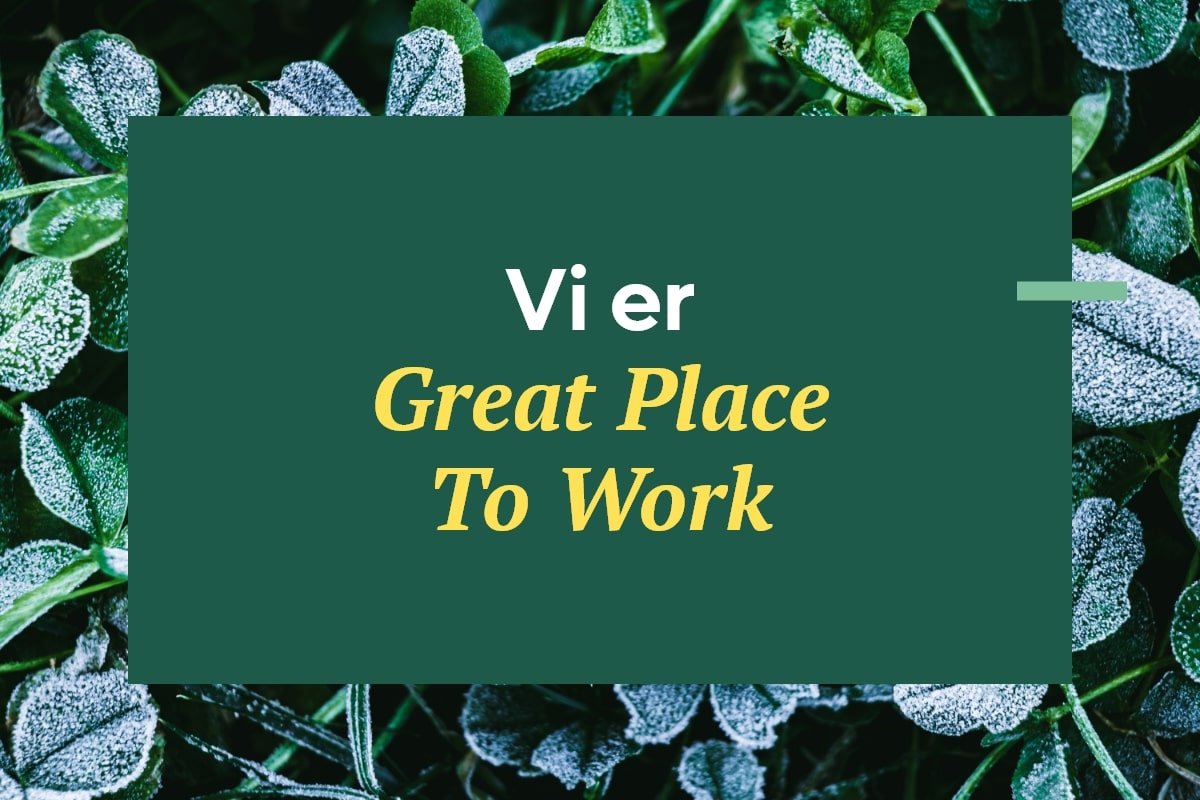 Vi er grreat place to work