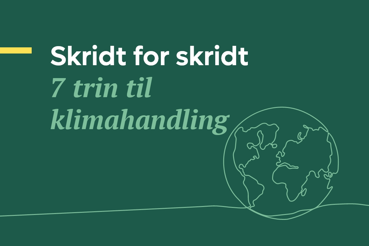 Skridt for skridt 7 trin til klimahandling 