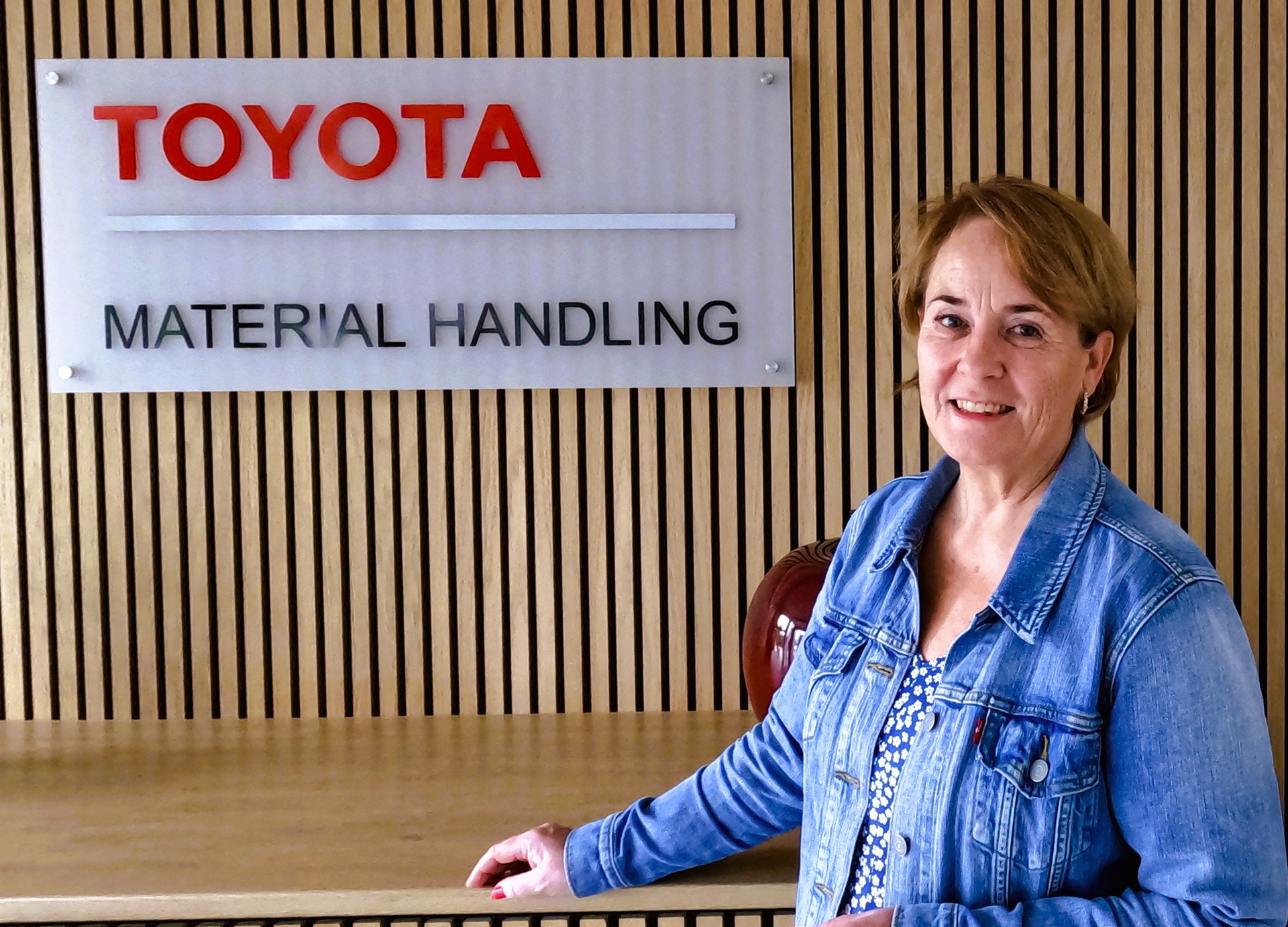 Vibeke fra Toyota Material Handling 